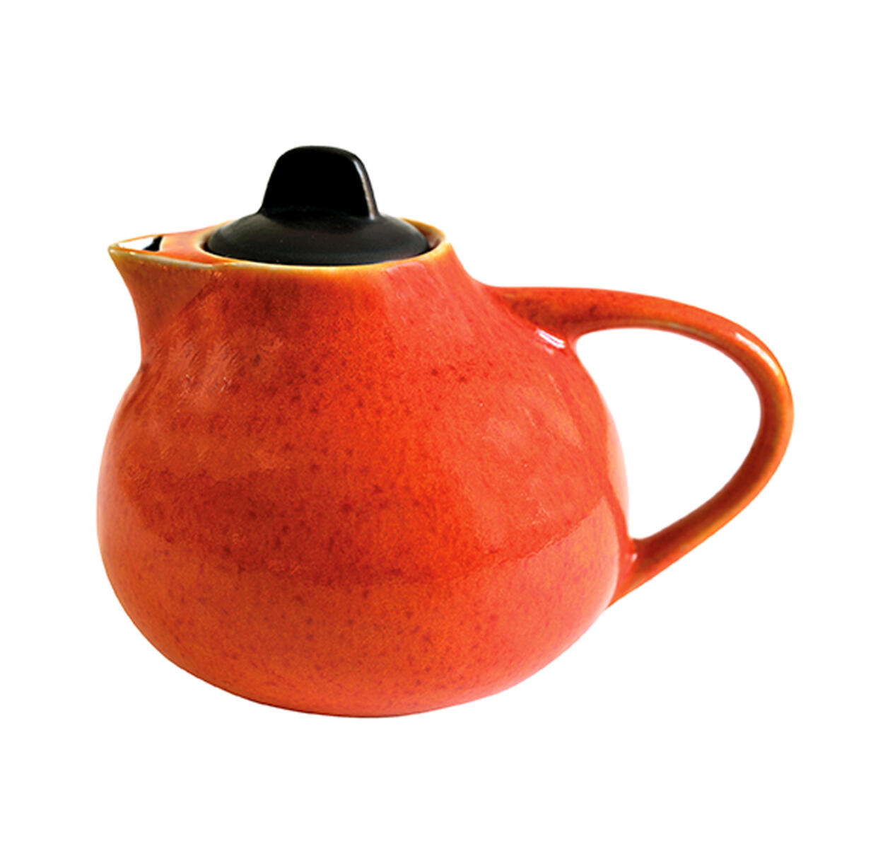 teapot tourron orange ceramic manufacturer