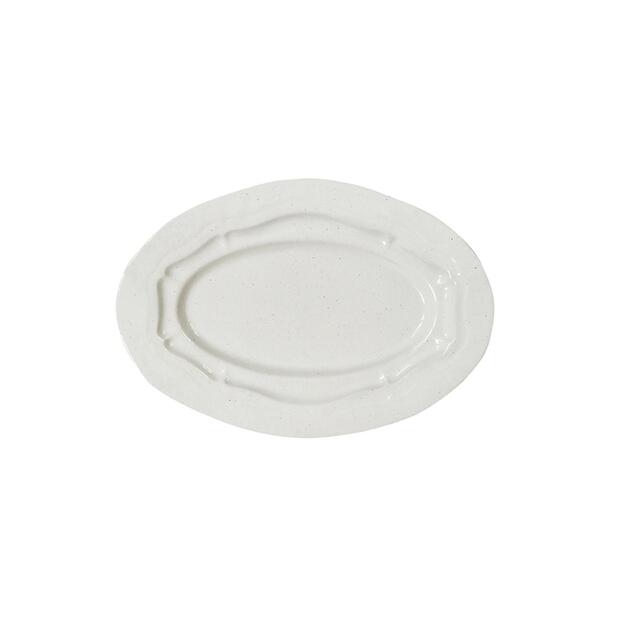 oval dish s refectoire sable brillant ceramic manufacturer