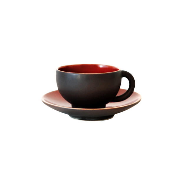 tourron cherry tea cup  ceramic manufacturer